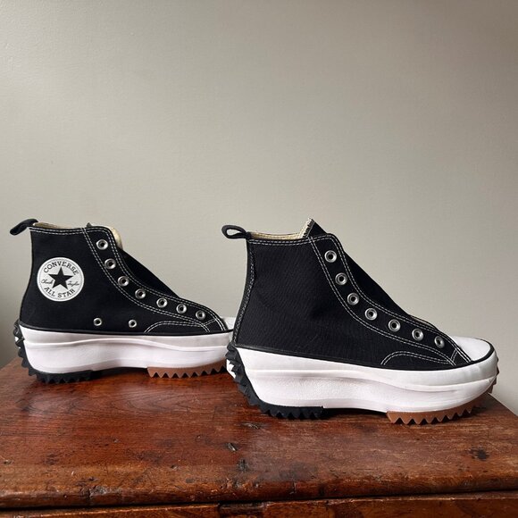 Converse - Run Star Hike Canvas Platform - Women's Size 7.5 - Black - Picture 5 of 7